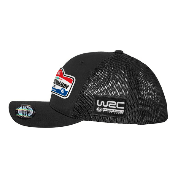 Gorra con Red Oficial WRC 2025 Negra