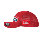 Gorra con Red Oficial WRC 2025 Rojo