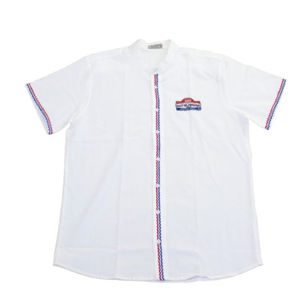 Camisas Blanca de Ao Poi mangas cortas