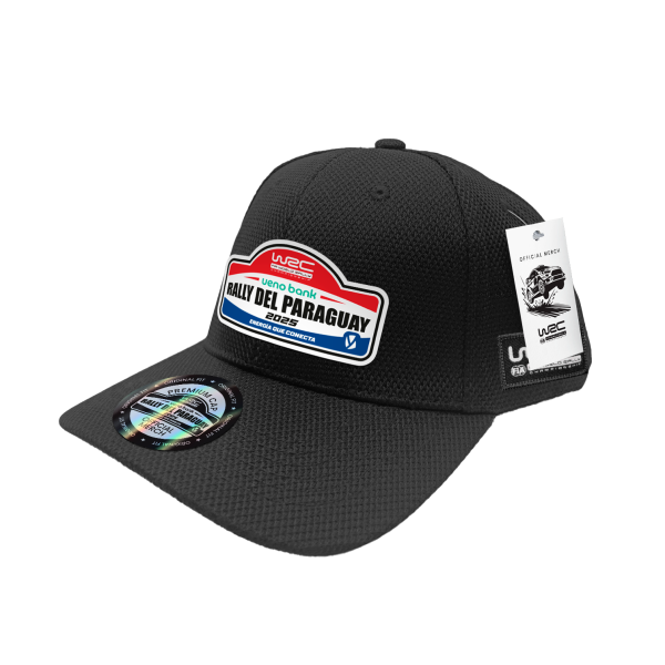 Gorra con Red Oficial WRC 2025 Negro V2