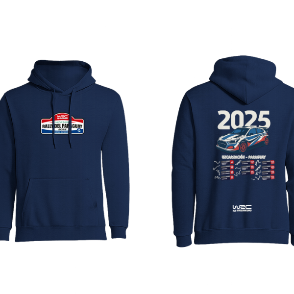 Hoodie Azul WRC - Versión 1