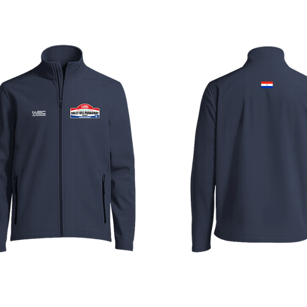 Campera Softshell Azul Masc